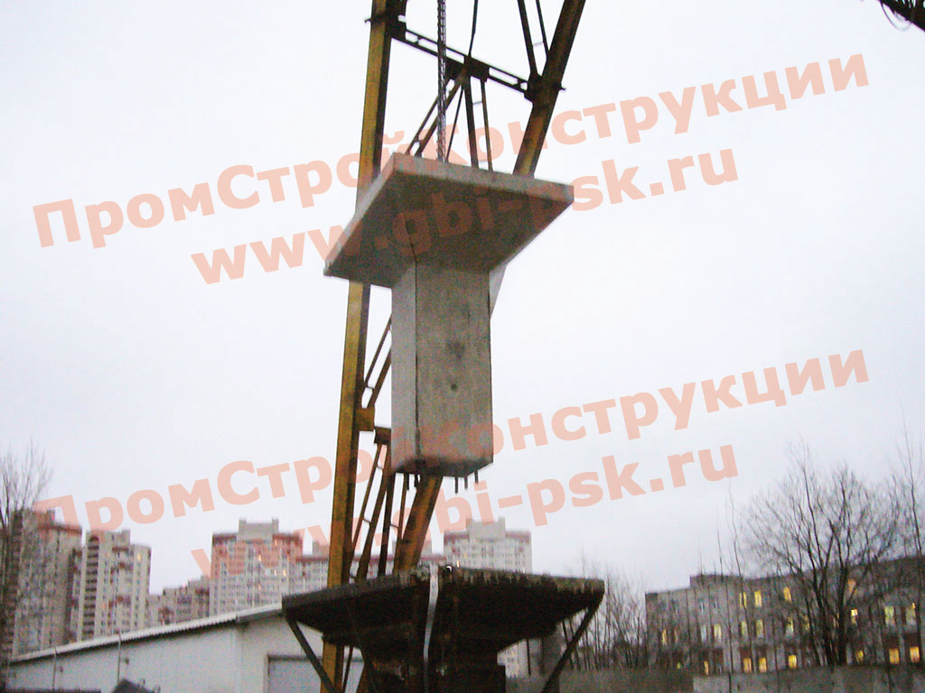 Увеличиваем производство блоков фундамента Б1 и плит ПН для осветительных мачт. Серия 3.501.2-123