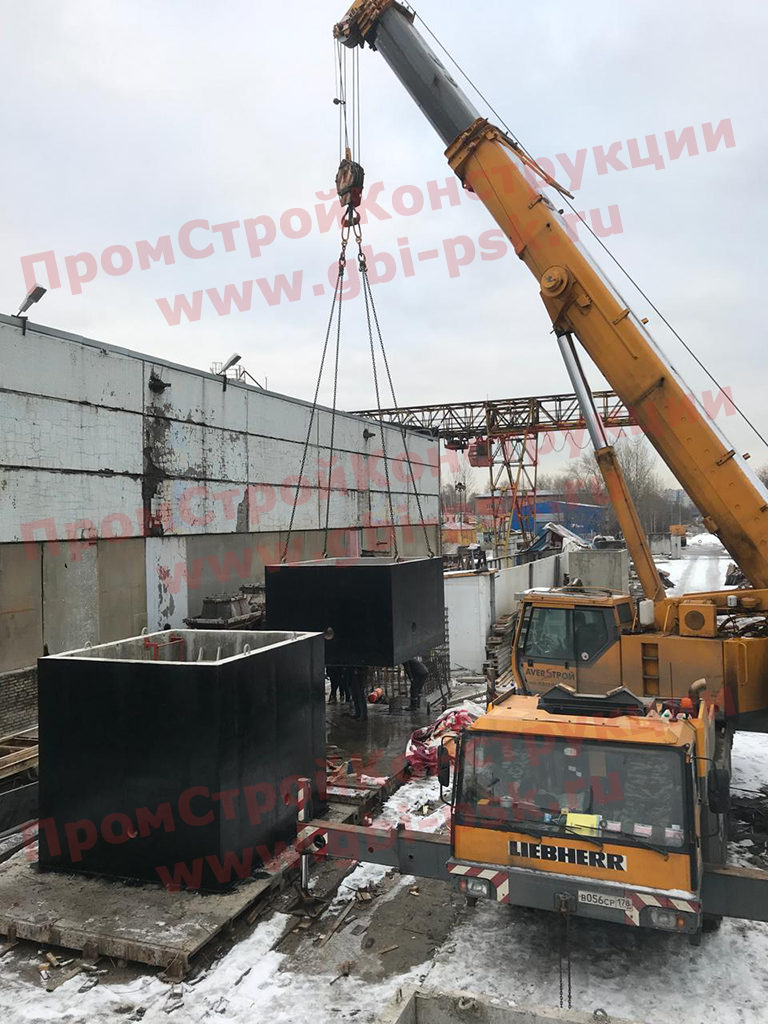 Производство теплофикационных камер ЖБИ в Санкт-Петербурге