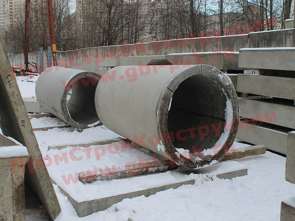 Производство звеньев ЗК3.300 круглых труб ЖБИ